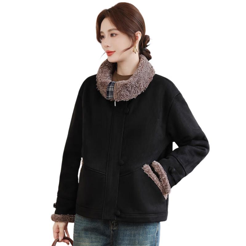 Yalu Women's Fleece-Lined Winter Jacket