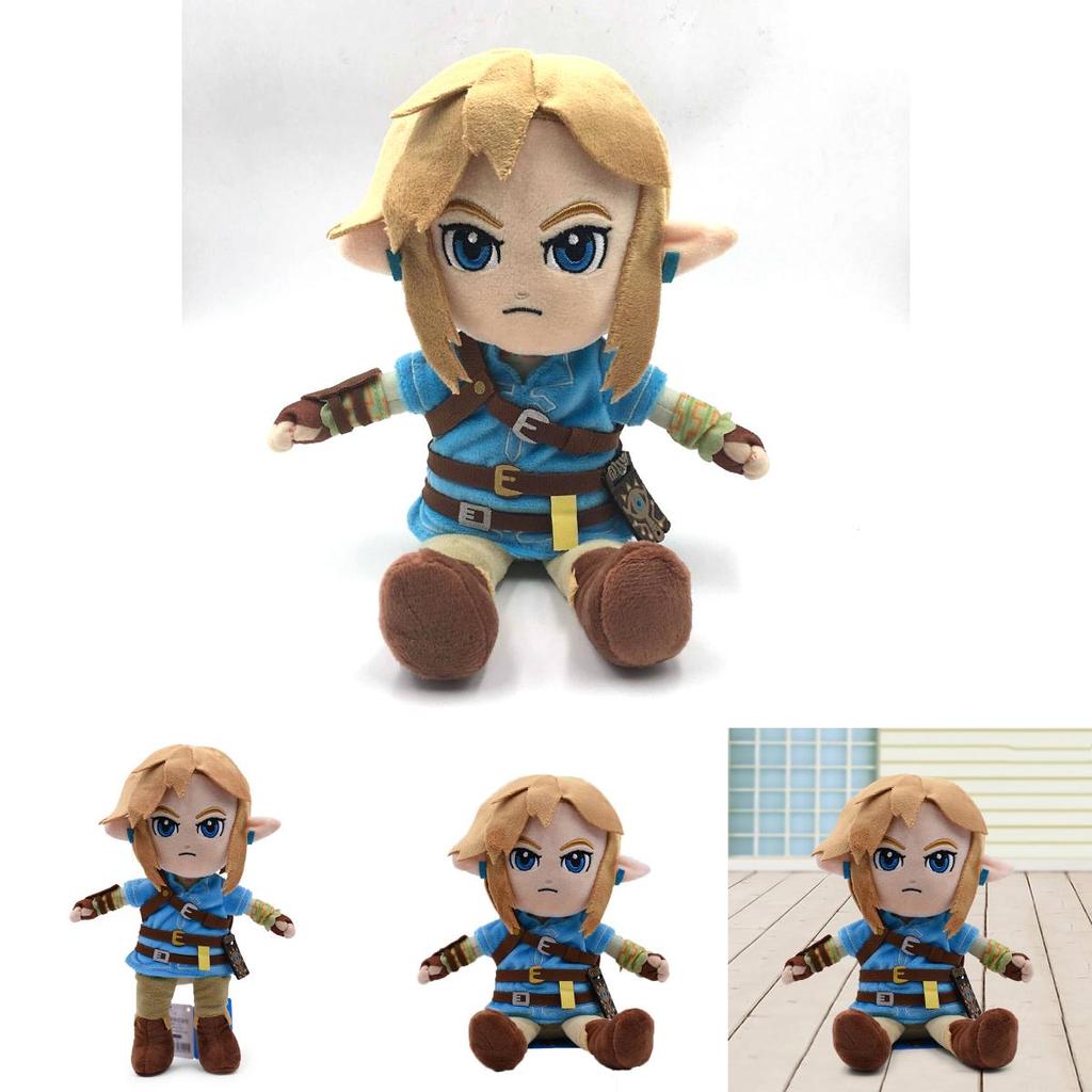 Soft And Huggable Link Plush Doll From The Legend Of Zelda Breath Of The Wild 25cm