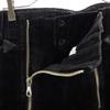 Vintage Black Corps Corduroy Pants Black Logger Pants Big Size Men's Used