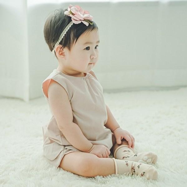 Hi Baby Club Infant Flower Doldol Socks 4-piece Set, Korean Baby Products