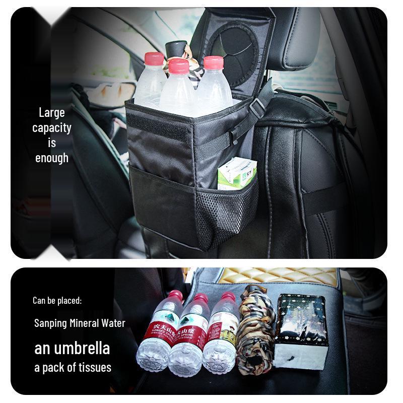 Katlanabilir Su Geçirmez Araba Çöp Kutusu & Arka Koltuk Saklama Kutusu