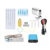 Tattoo Kit Liner Tattoo Motor Gun Kits Tattoo Machine Accessories for Beginners 90‑265V SilverEU
