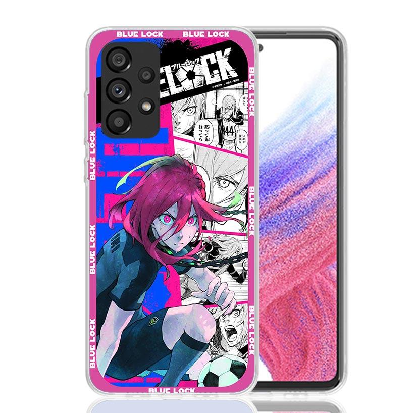 Anime Blue Lock Phone Case for Samsung Galaxy A17 A16 A15 A14 A13 A57 A56 A55 A54 A53 A37 A36 A35 A34 A33 A26 A25 A24 A23 Galaxy