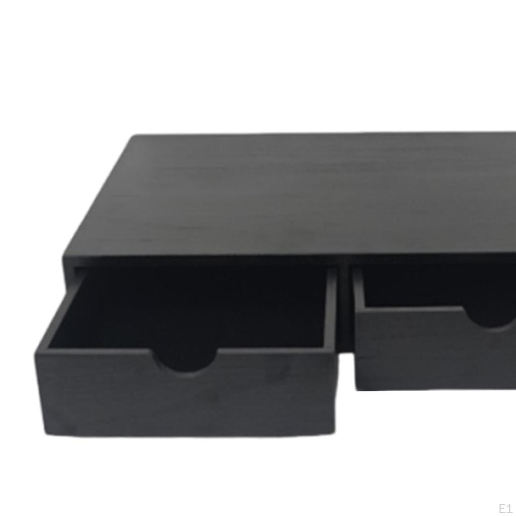 Coffee Capsule Holder Box Featuring Two Drawers for Bar and Office