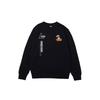 Nike Customizable  Creative Cartoon Embroidered Solid Color Letter Logo Print Round Neck Sweatshirt Unisex Sweatshirt Black BV2667-010(TEAM702-01031)