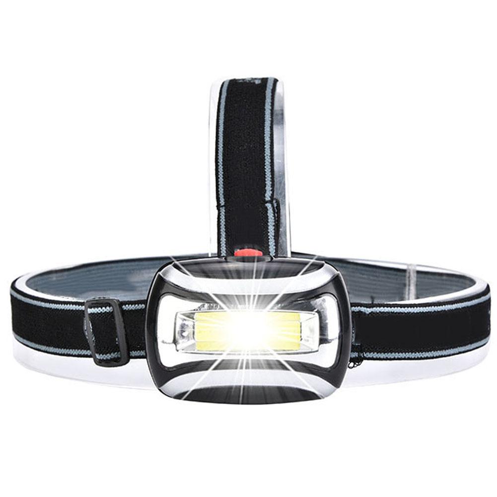 3W 800LM Mini Headlight High Bright Headlamp Long Range for Outdoor Activities Emergencyblack