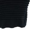 Rene With collar Knit vest 36 Black x white Women Used