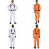 Astronautenkostuum voor volwassenen, gemaakt van ademend polyester, voor thema-evenementen