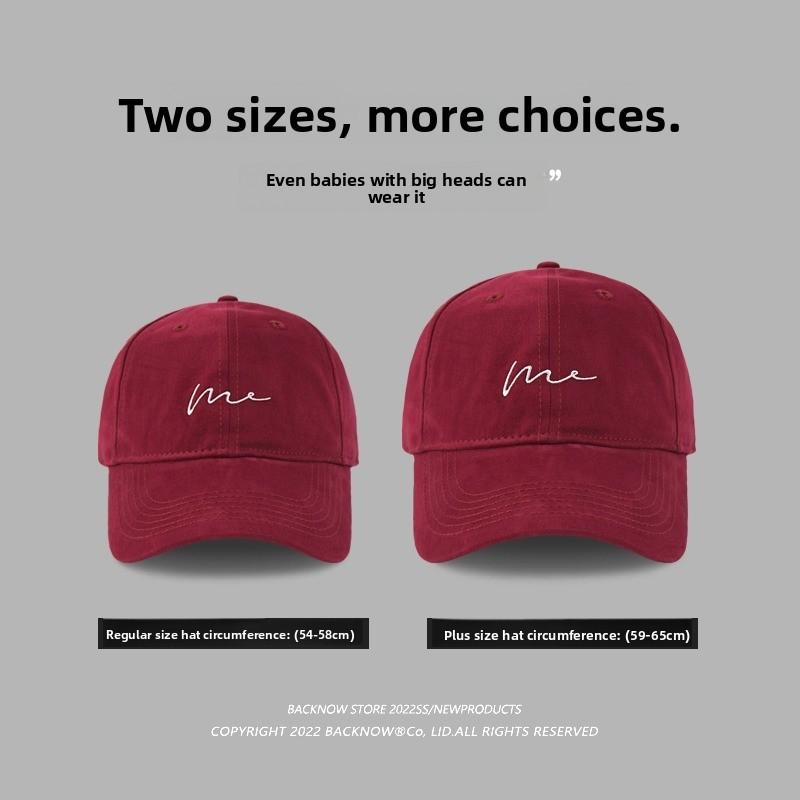 Baseball Cap For Men Women With Embroidered Letters Casual Sunshade Adjustable Cotton Hat