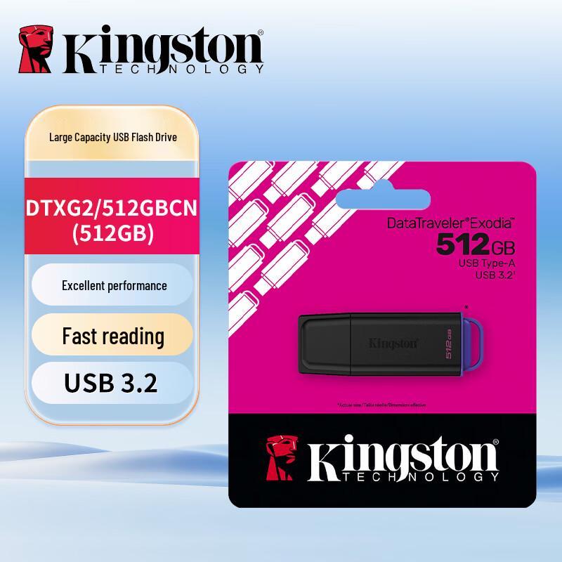 Kingston DataTraveler Exodia G2 USB 3.2 Gen 1 Flash Drive