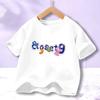 Girls' Anime Cartoon Short-Sleeve Cotton T-Shirt - Summer 2023 Trend