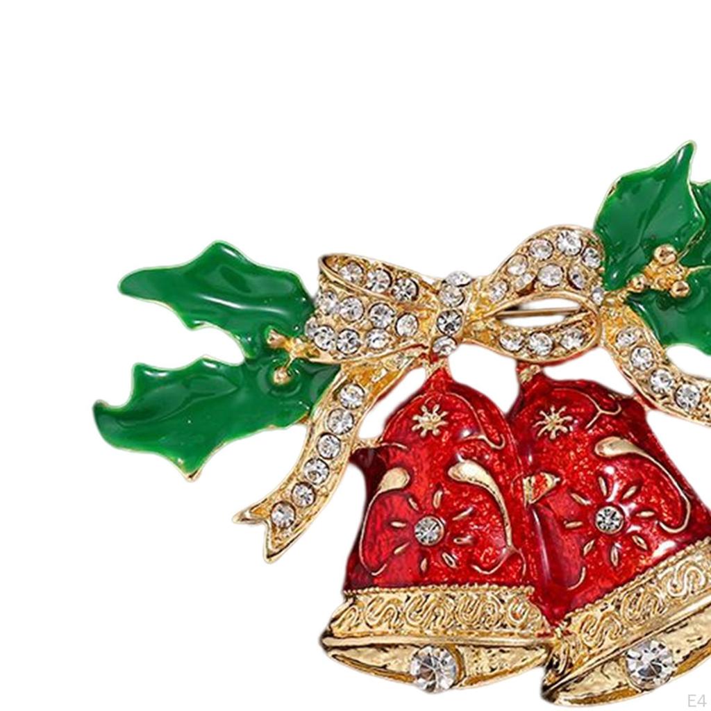 Christmas Brooch Pins, Cloth Decorative Accessories for Turbans Decoration