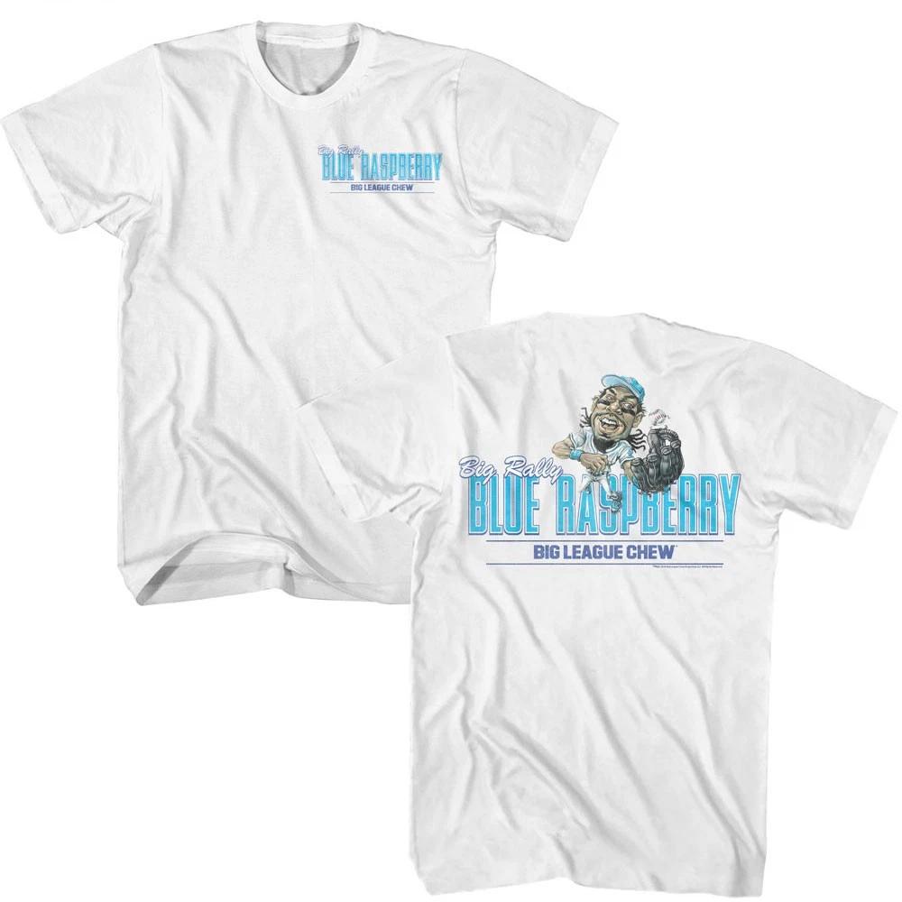 Big League Chew Big Rally Blue Raspberry Bubble Gum Men s T shirt M