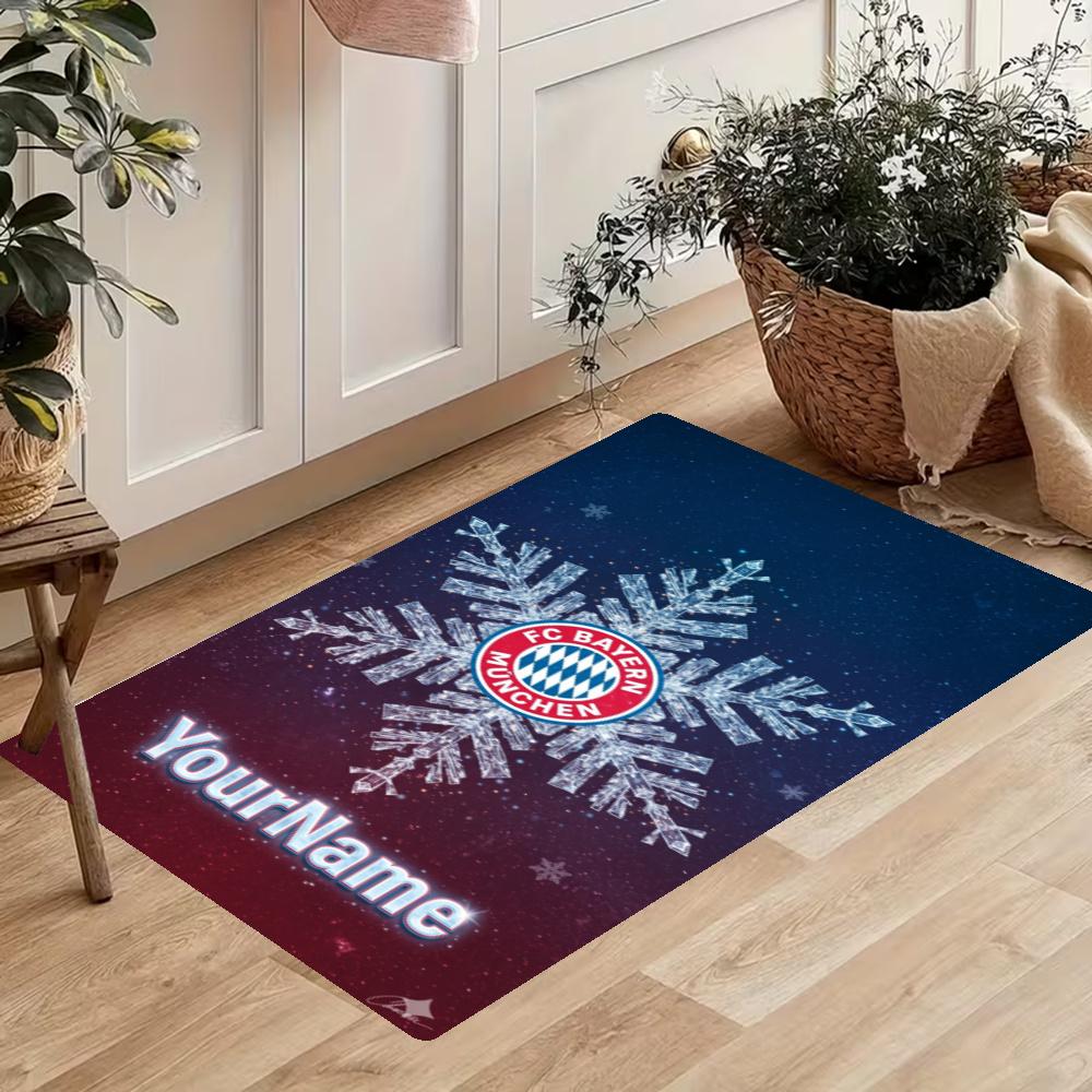 Bayern Munich Customize Your Name Kitchen Rug Runner Rug Laundry Mat Hallway Entryway The Best Gift Choice