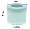 Silicone Ice Cube Mold, Cylinder 3D Ice Cubes Maker with 60 Ice Cubes