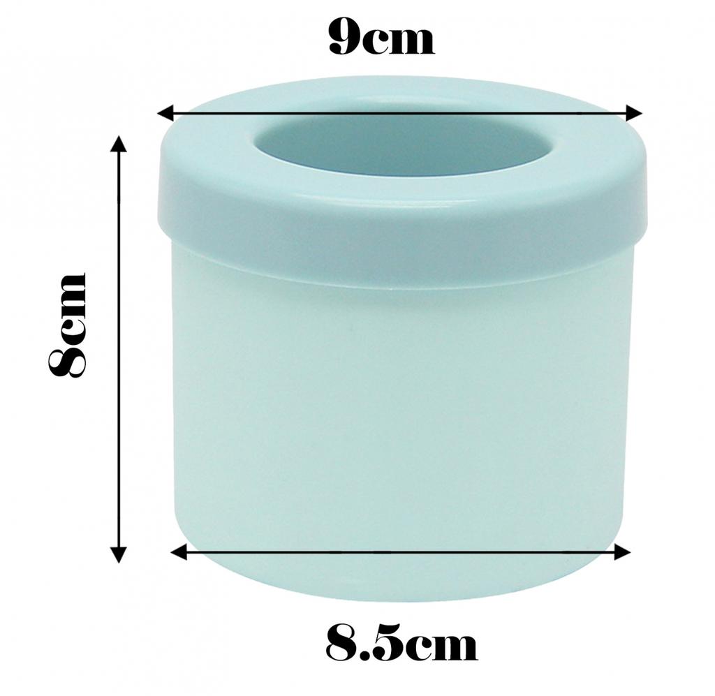 Silicone Ice Cube Mold, Cylinder 3D Ice Cubes Maker with 60 Ice Cubes