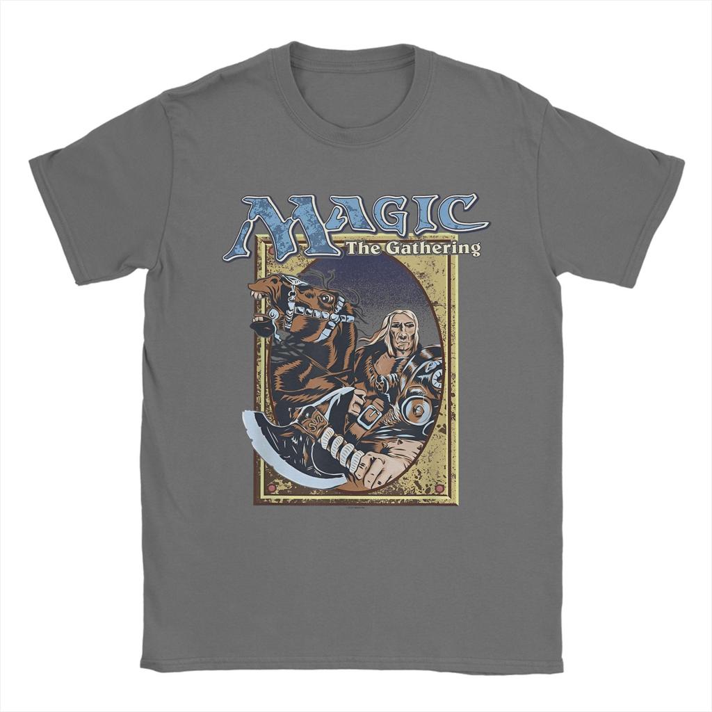 Men T-Shirt Games Gathering MTG Novelty 100% Cotton Tees Short Sleeve Fifth Edition Deck T Shirt O Neck Tops Gift Idea