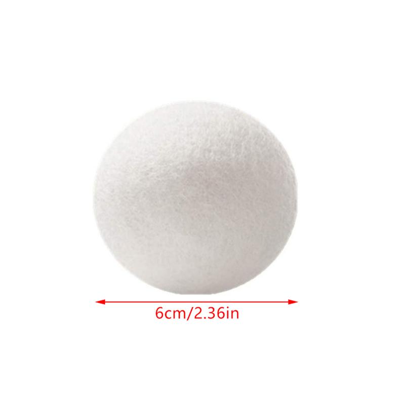 

3Pcs Premium Reusable Wool Drying Balls - Laundry Essentials For Soft Clothes - Anti-Static Washing Machine Accessories