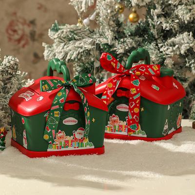 Children's Christmas Eve Savings Can Gift Storage Box Ping An Fruit Apple Packaging Candy Container