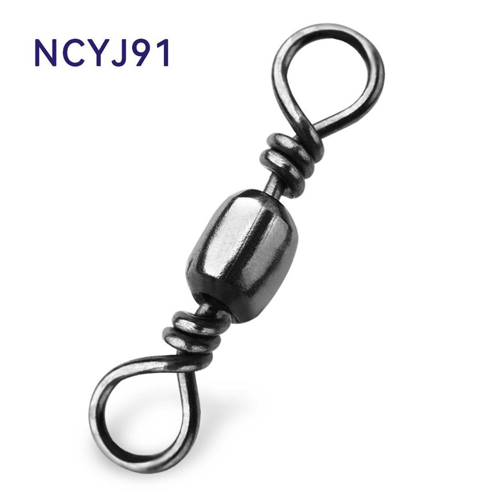 High-Speed Barrel Swivel Figure Eight Ring Connector for Outdoor Fishing Tackle Supplies