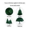 Encrypted Green Simulation Christmas Tree for Holiday Home Decor