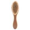 Men's Slicked Back Hairstyle & Beard Brush - Soft Goat Bristle for Comfortable Grooming