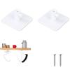 4Pcs Stand Mixer Attachment Holders Replacement Kitchen Accessory Organizer for Dough Hook Storage Tools Easy to Install