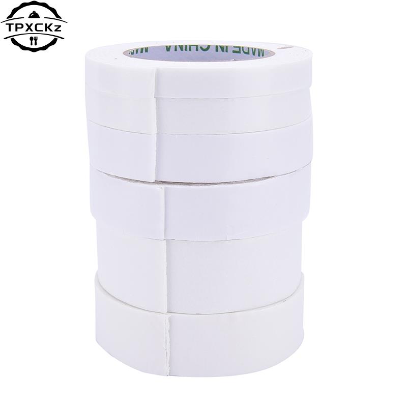 5M Foam Double Faced Adhesive Craft Padded Mounting White Strong Double Sided Sticky Tape Size 1.5/1.8//2.4/3.0/3.6/4.0cm Width