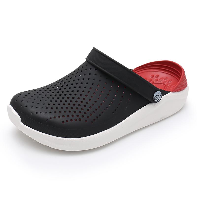 New Arrival Beach Sandals Clogs Summer Casual Shoes Unisex Summer Men Flats Hole Shoes Mans Swimming Slipper Sandalias