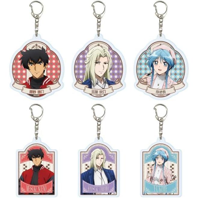 Hell Teacher Nube Anime 03 Retro Fashion ver. Acrylic Keychain Complete Set (6 pieces per box) - Die-cut acrylic keychains with printing and