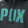 Nike Solid Color Letter Logo Pattern Pullover Hoodie Men hoodies Black DN8674-010
