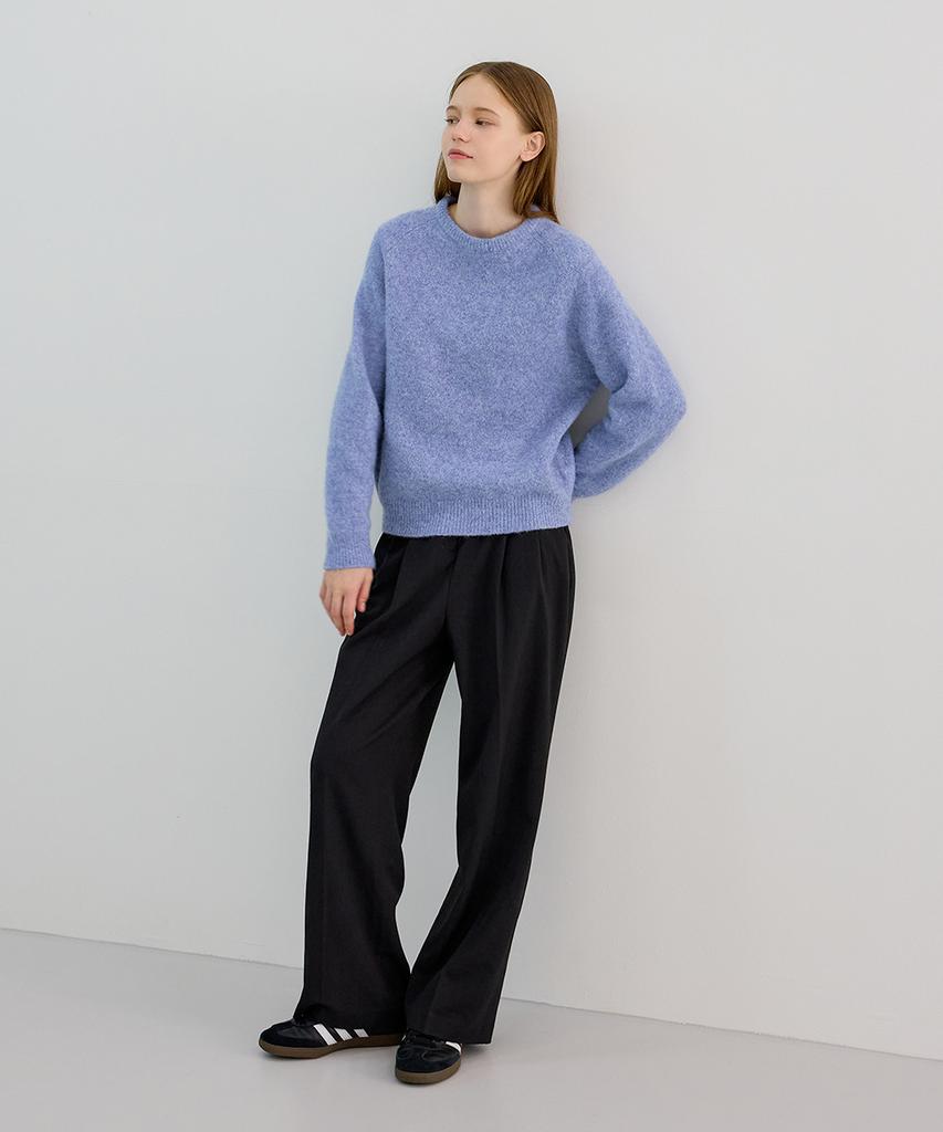 Noing Simple Slacks (Charcoal)