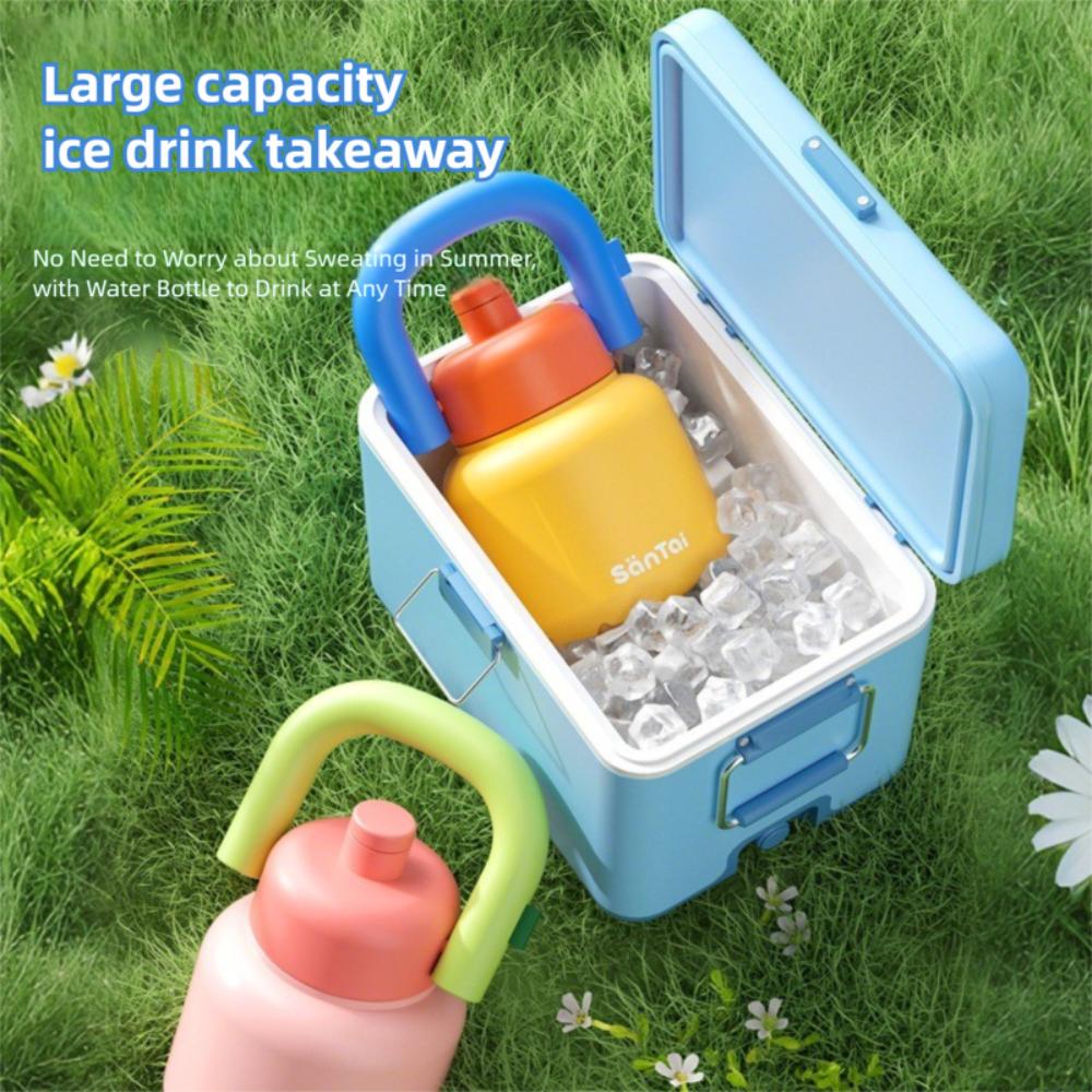 316 Stainless Steel Water Bottles 33oz Sports Water Cup Beverage Bottle  for Travel Office Home