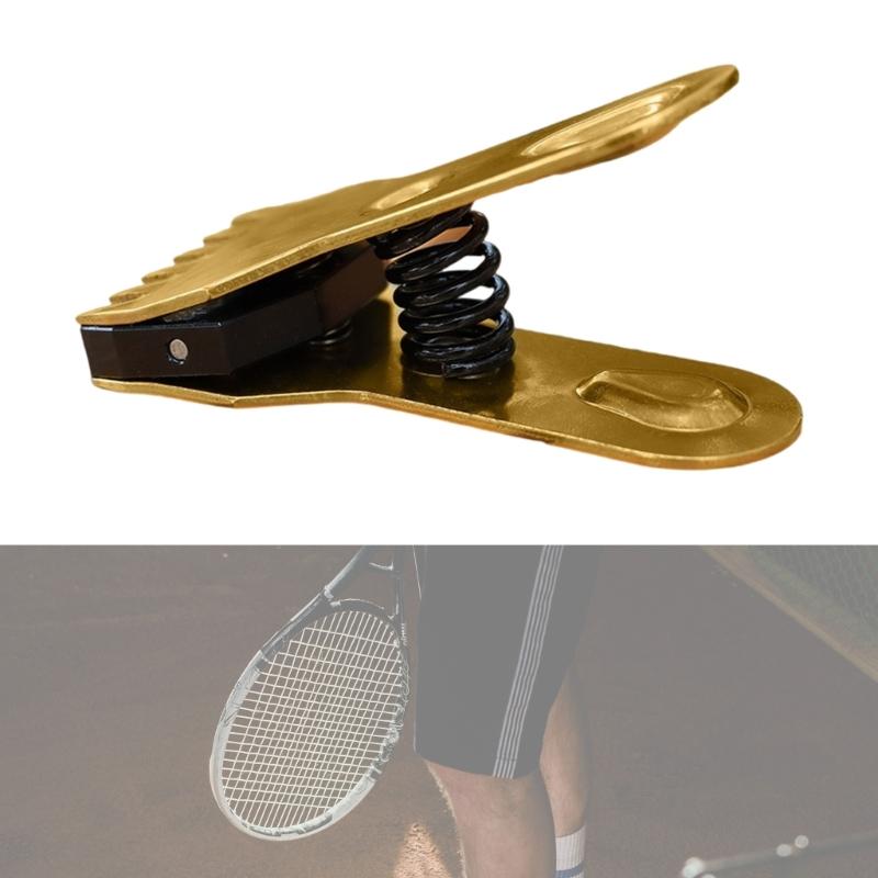 Badminton Racket Flying Gripper Tool with 6 Prong Badminton Stringing Tool Badminton Racquet Stringing Machine Accessory