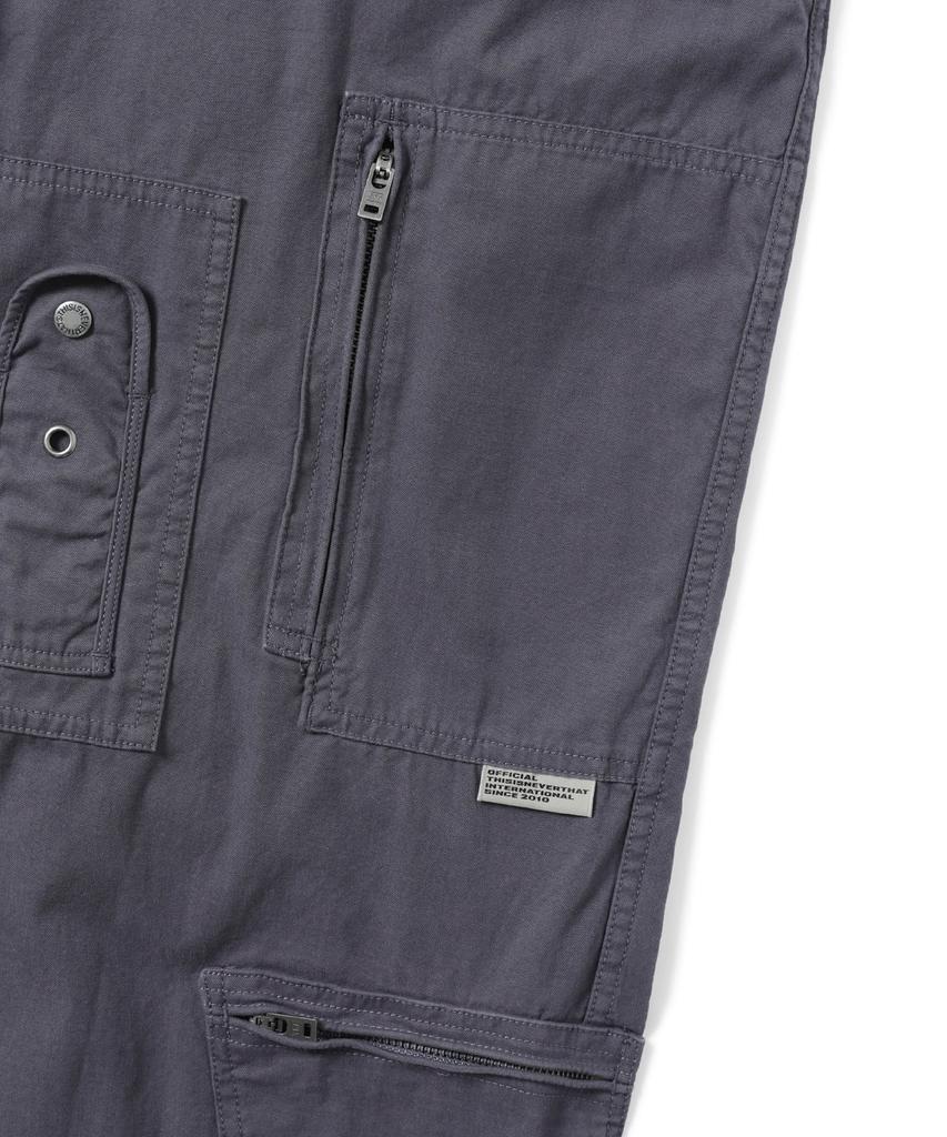 THISISNEVERTHAT Flight Cargo Pant Purple Gray