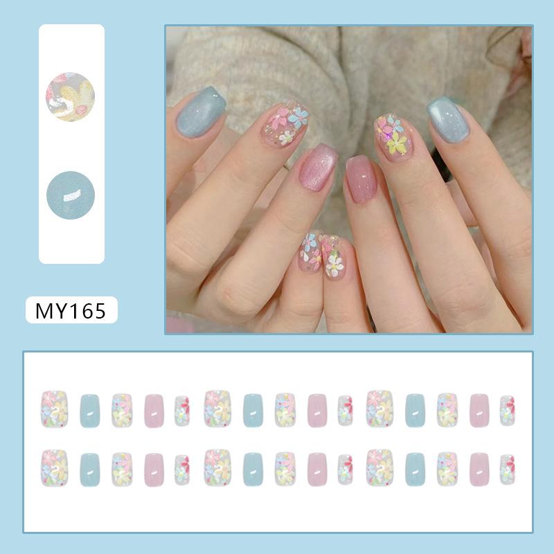 

Spring fresh kitten eyes versatile and white atmosphere European and American ins style removable pieces 30 pieces