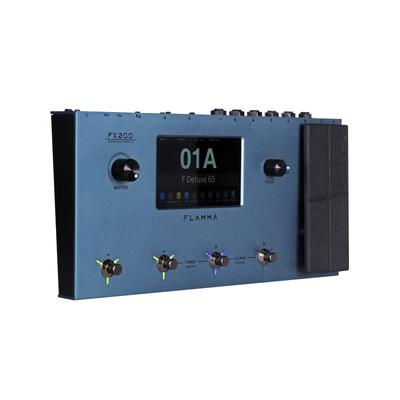 FLAMMA FX200 Multieffekt-Gitarrenpedal 5 Zoll LCD-Touchscreen Programmierbare MIDI-Anschlüsse Umfangreiche Unterstützung Modulreihenfolgeänderung USB-Audioaufnahme 58