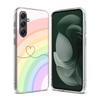 Rainbow Gradient Love Phone Case for Samsung A16 A26 A36 A56 A17 A37 A57 A07 A06 A02S A03 A04S A05S Galaxy Note 20 10 A50S A71 A