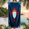 Celta Vigo FC Print Quick Dry Beach Towel Microfiber Absorbent Portable Travel Swimming Towel