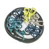 Pants Hanger Clips Laundry with Clothesline Rope Drying 12 ADM