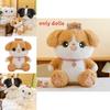 Cute Heart Collar Cartoon Dog Plush Doll Children Toy For Birthday Gift And Cuddle