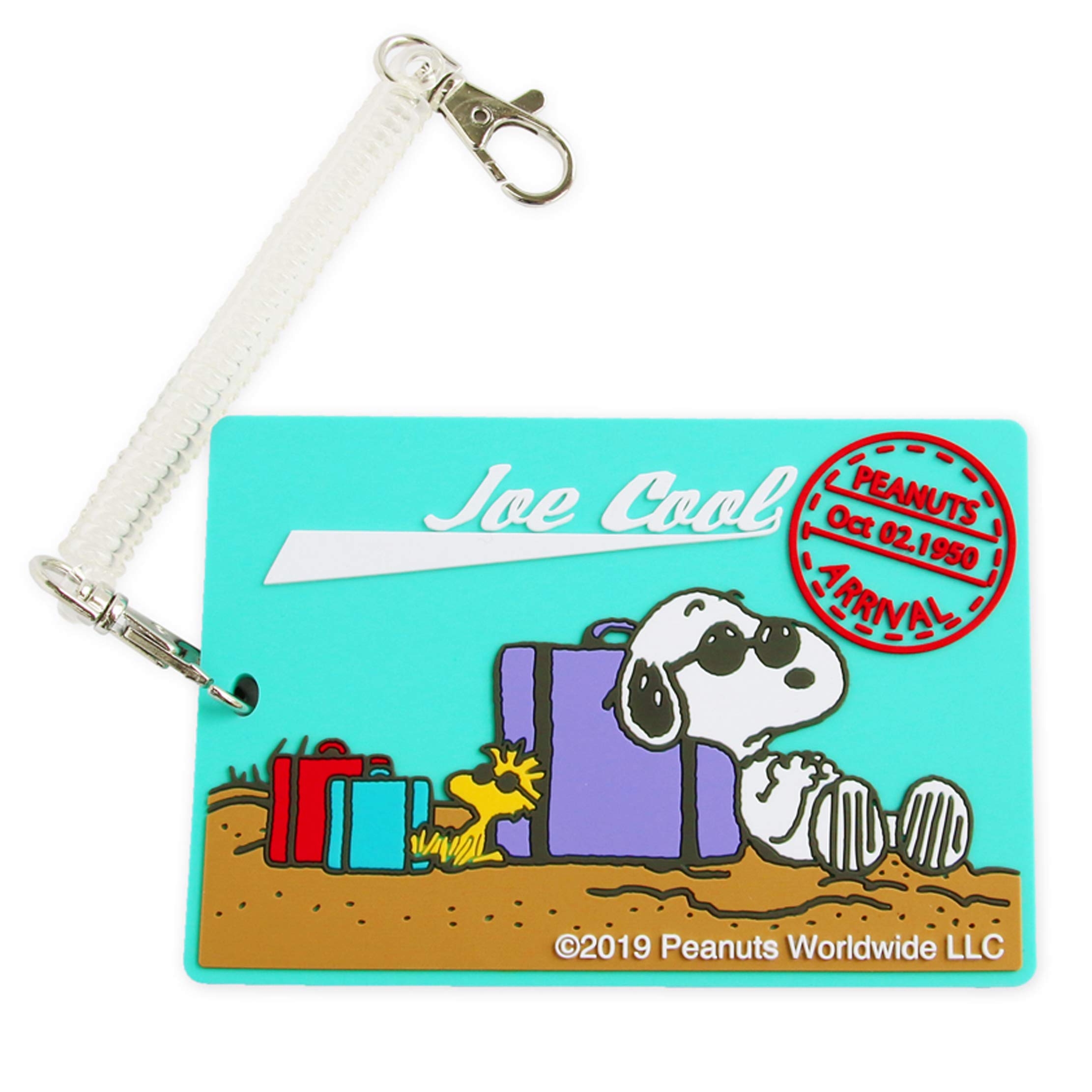 

Vanguard Snoopy Tag Чемодан Имя для чехлов для IC-карт и пропуска Персонаж Милый Джо Кул Эластичный Джо Кул (Также Кейсы) (С ремешком)