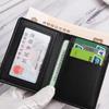 New Super Slim Soft Wallet Pu Leather Mini Credit Card Wallet Purse Card Holders Men Wallet Thin Small Short Coin Wallets