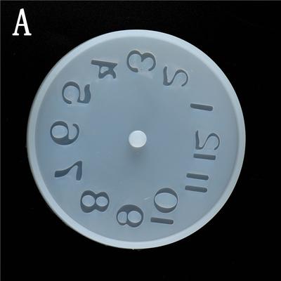 1 Stück Silikonform Schmuck Große Uhr Harzform Handgemachtes Werkzeug DIY Epoxidformen