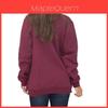 Zahmetsiz Stil İçin Birinci Sınıf Kalite Kadın Günlük Fermuarlı Sweatshirt Kapüşonlu Üst