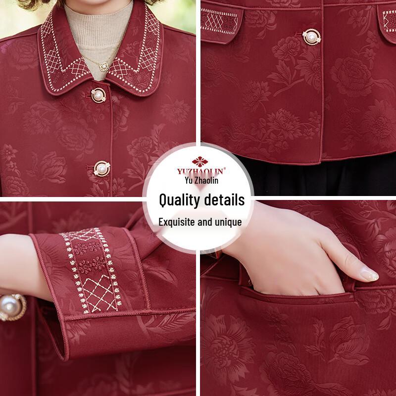 Yuzhaolin Women's Mid-Aged & Elderly Casual Jacket