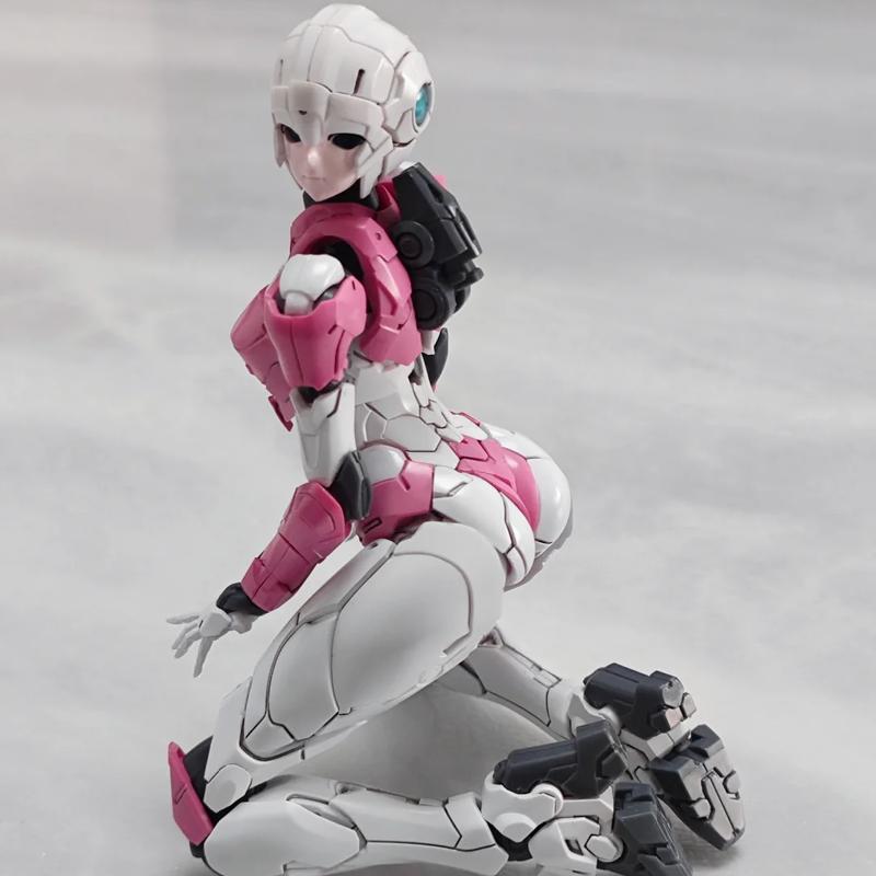 17cm Meili Infinity Arcee Assembly Model Kit Action Figures Doll Room Desktop Decoration Christmas Gifts M66336 Poseable Articulated Scale Detailed