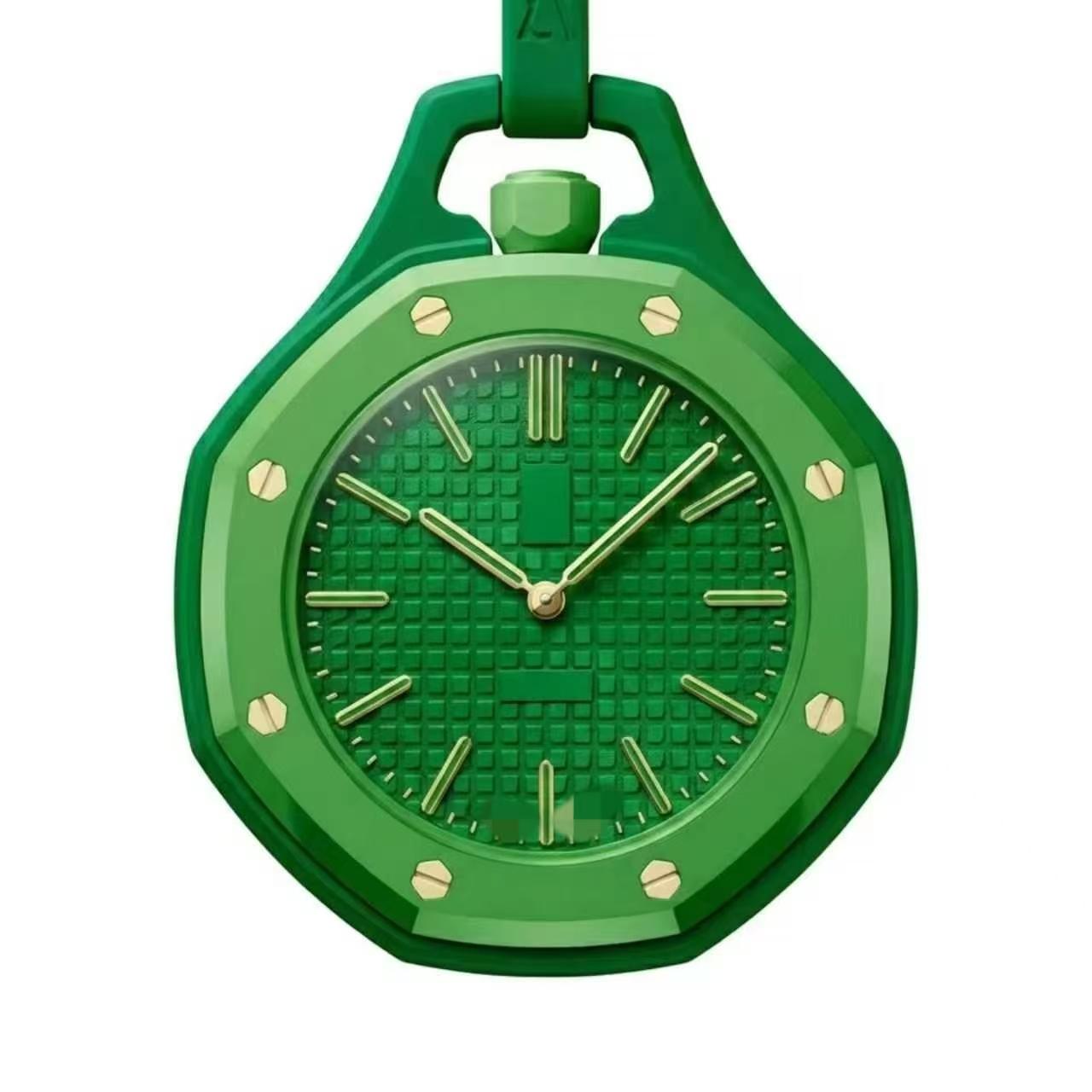 Numeric Type Quartz Movement Colorful Necklace Pocket Watch Hot Numeric Type