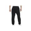 Nike Contrast Logo Design Mid-Waist Drawstring Knit Sports Pants Men Bottoms Black HF1114-010