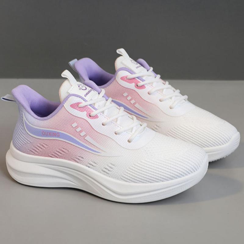 Jaro a Podzim Léto Mládež Móda Prodyšné Sportovní Volnočasové Měkká Podrážka Pohodlné Gradientní Barva Sportovní Dámská Obuv